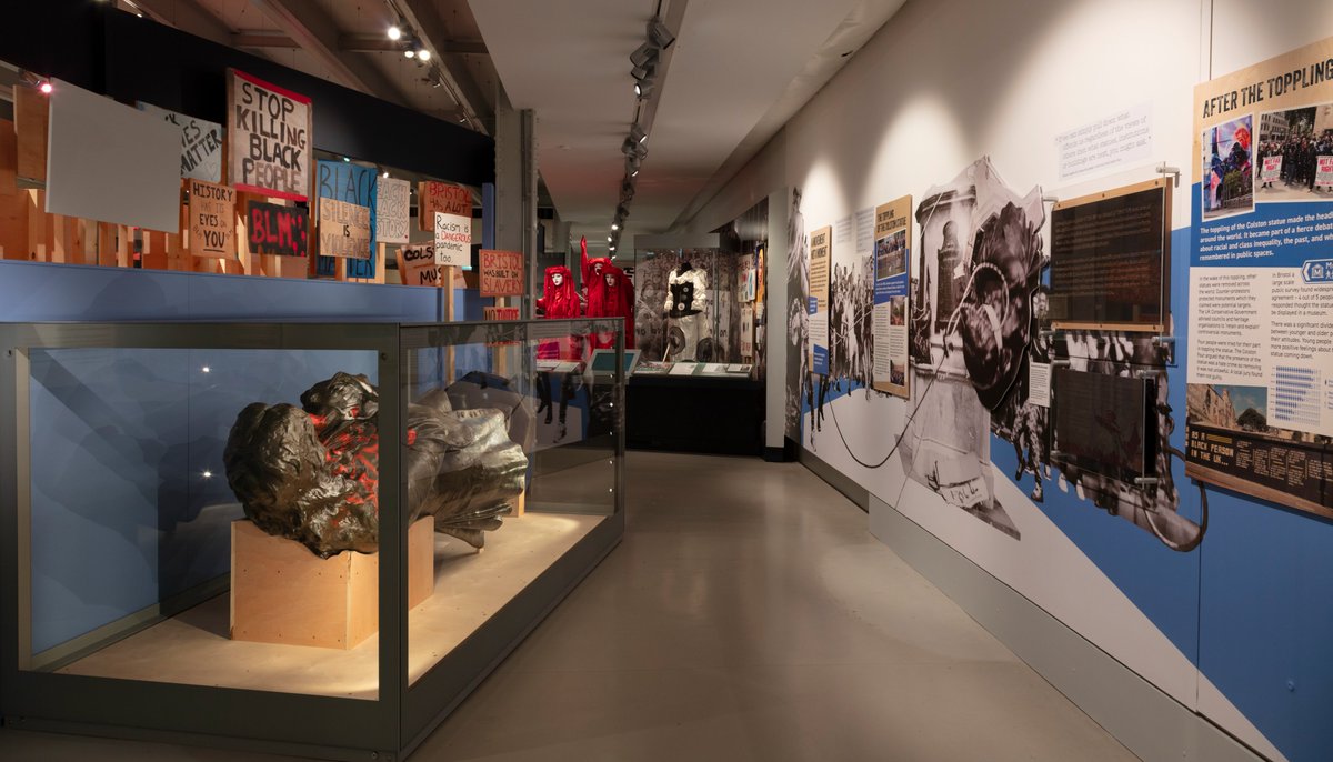 The extended Protest display, which includes the toppled statue of Colston, has opened at M Shed today.

This comes after community engagement where around 80% of Bristol residents agreed the best place for it was in one of our museums.   

Find out more: tinyurl.com/2s4e5vht