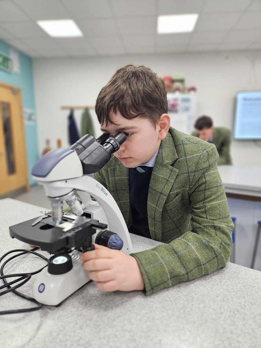 Mrs Robinson hosted a fascinating KS3 pathology workshop looking at tissue samples, microbial growth and haematology for #BritishScienceWeek 🔬👩‍🔬 #inspiringsubjectpassion #nurturingpotential