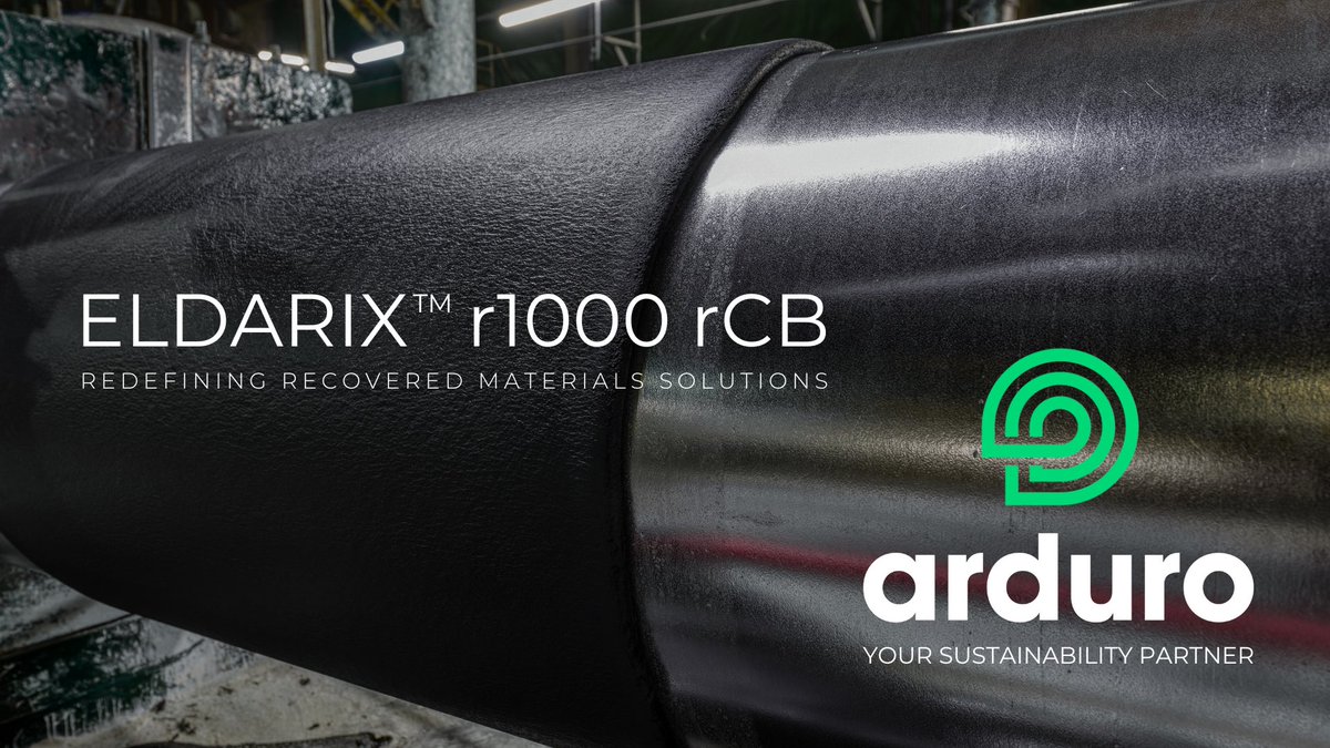 ELDARIX™ r1000 Recovered Carbon Black (rCB) provides rubber manufacturers with competitive, fixed-term pricing, creating value through circularity.
 
♻️ arduro.com
 
#TireIndustry #Sustainability #CircularEconomy #TireRecycling #RecoveredCarbonBlack #EndOfLifeTires