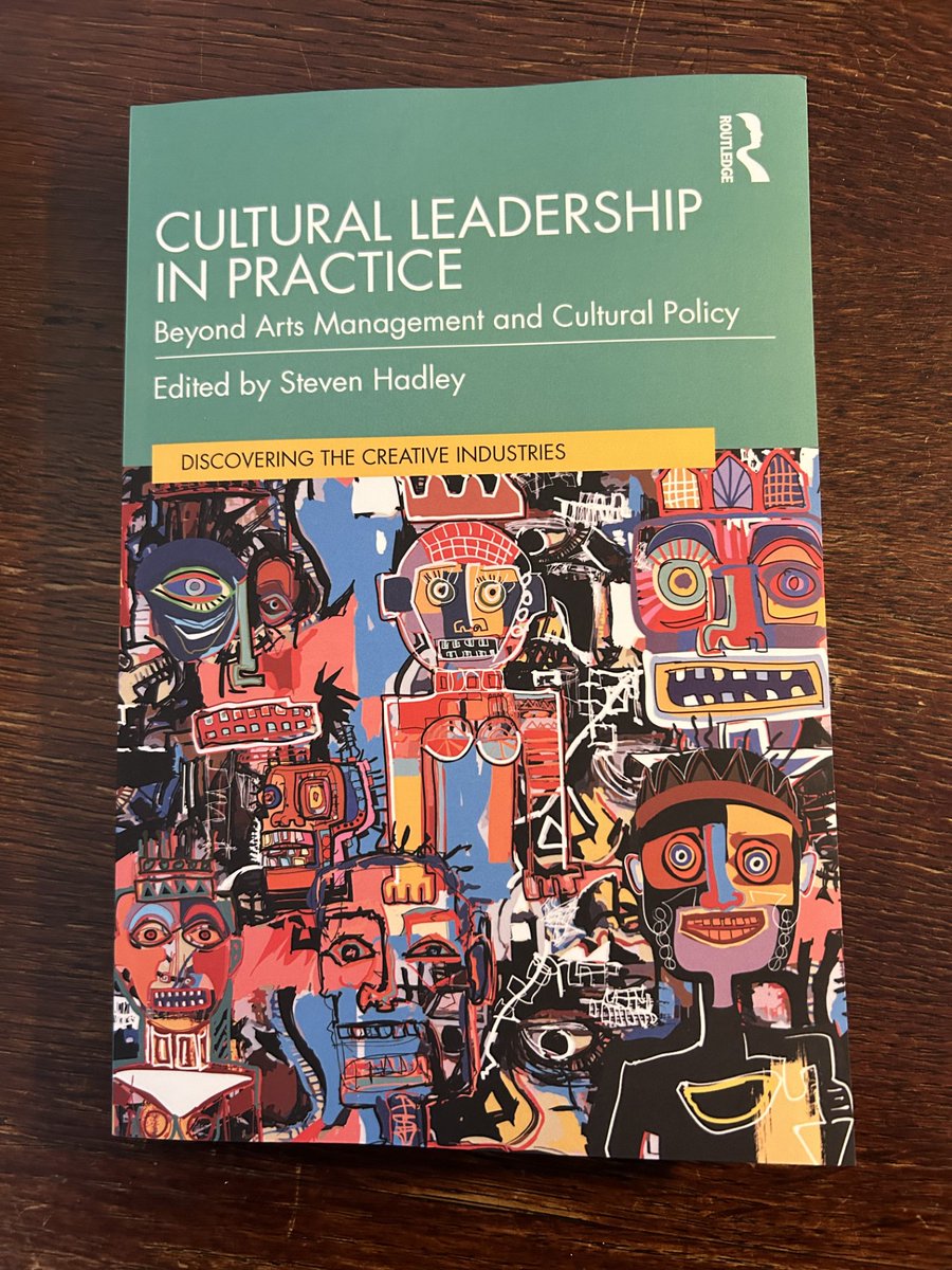 *NEW BOOK* 'Cultural Leadership in Practice: Beyond Arts Management and Cultural Policy' What do cultural leaders really think about the problems they, and the arts and cultural sector, face? bit.ly/3wxx77m DISCOUNT CODE: AFLY01