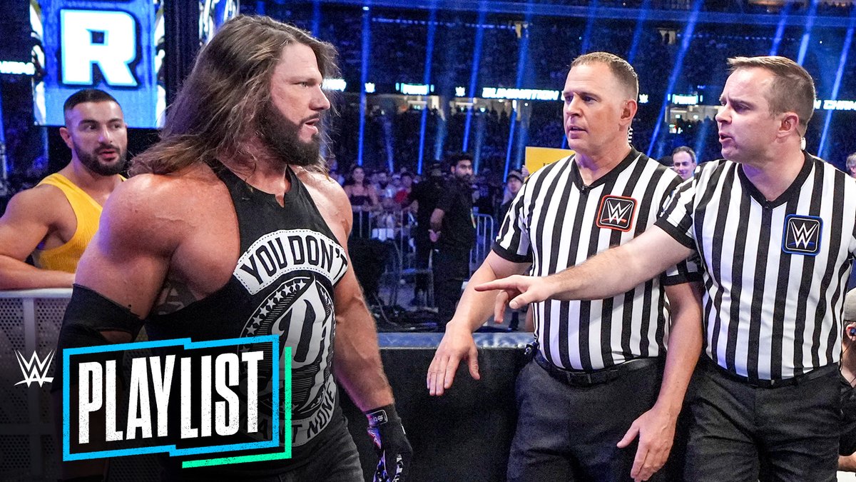 Watch @AJStylesOrg become a bad guy from his rivalry with #TheBloodline to leaving The OC to flying across the world to ruin @RealLAKnight’s #WrestleMania hopes.

#WWEPlaylist ▶️ youtube.com/watch?v=2OfnDn…