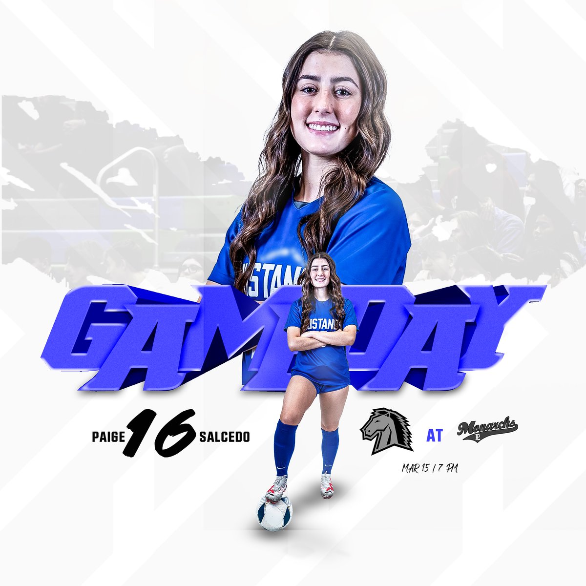 Lady Stang Soccer (@mnhsgirlssoccer) on Twitter photo Good morning, Mustang Nation. It is GAME DAY! Your Mustangs take on the Lady Monarchs of Papio today. Come out and support your Mustangs.
#rollstangs
<a href="/paigesalcedo_/">Paige Salcedo</a>
<a href="/mngv_soccer/">MNGVSoccer</a>
🏟 - Papio
⏰️ - JV 5 PM, V 7 PM Good morning, Mustang Nation. It is GAME DAY! Your Mustangs take on the Lady Monarchs of Papio today. Come out and support your Mustangs.
#rollstangs
<a href="/paigesalcedo_/">Paige Salcedo</a>
<a href="/mngv_soccer/">MNGVSoccer</a>
🏟 - Papio
⏰️ - JV 5 PM, V 7 PM