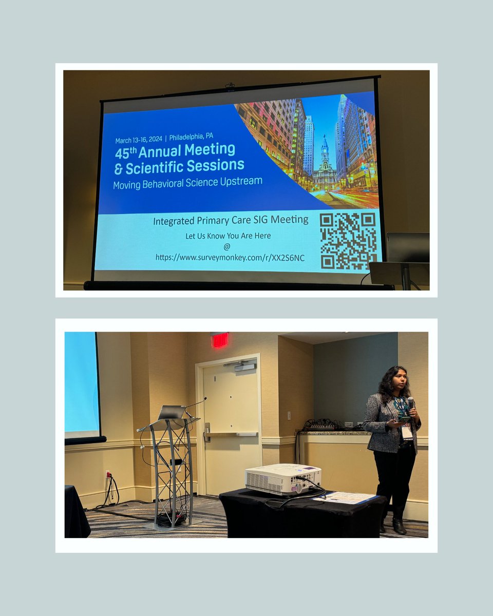 Breakfast with Integrated Primary Care folks is the best way to start the day at #sbm2024! Congrats to Helen L. Coons, PhD, ABPP and Rakshitha Mohankumar, MA on their mentorship and research awards respectively, &amp; thanks to our colleagues who came to keep the SIG momentum going!
