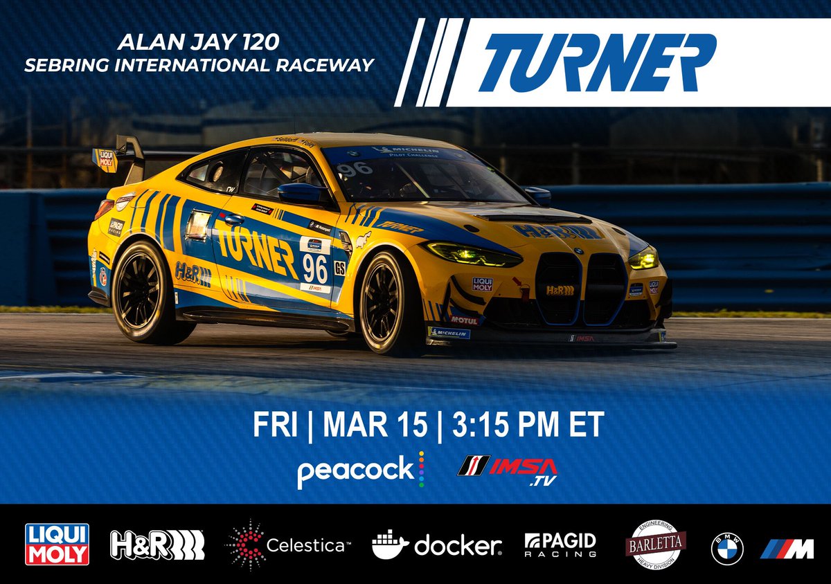 It’s race day for GS! Stream live on Peacock in the US and on IMSA.tv internationally at 3:15pm ET.