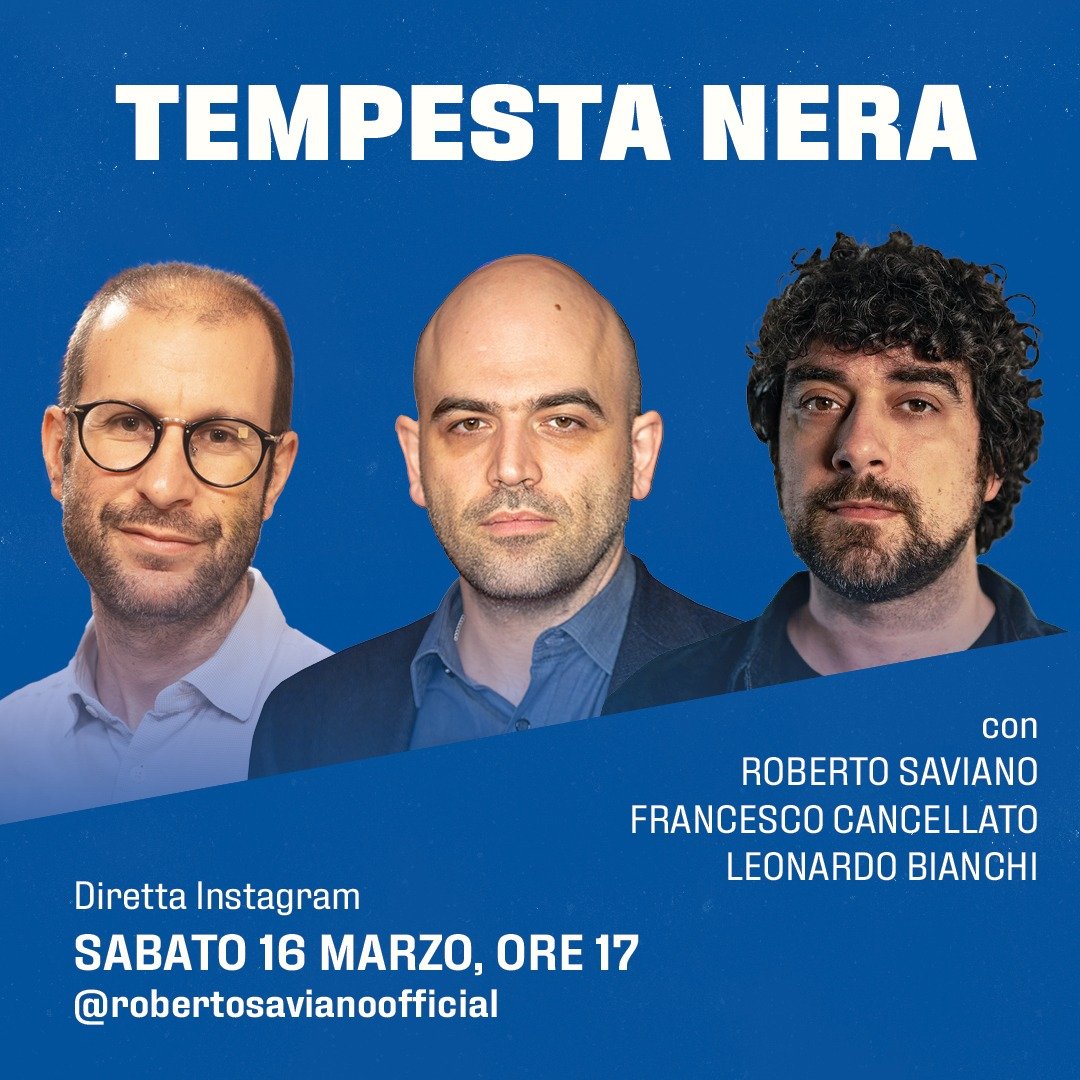 Domani alle 17, su Instagram succede una cosa bella. Si parla (anche) del continente nero con @robertosaviano e @captblicero . Vi aspettiamo!