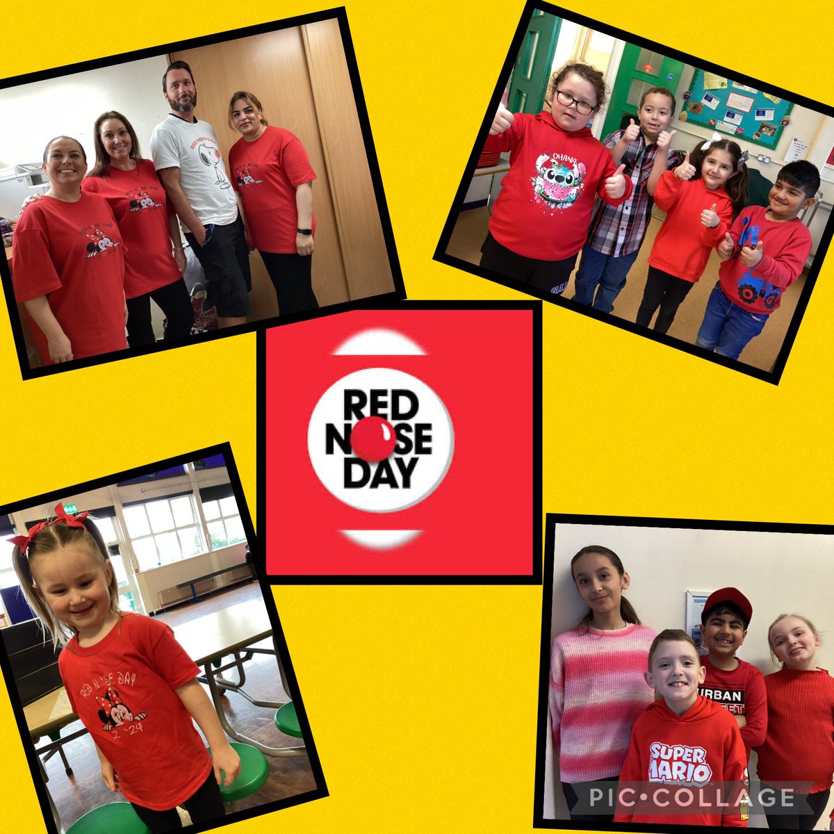 Celebrating Comic Relief at EFPS @comicrelief Thank You to all our families for their generous donations #community #school