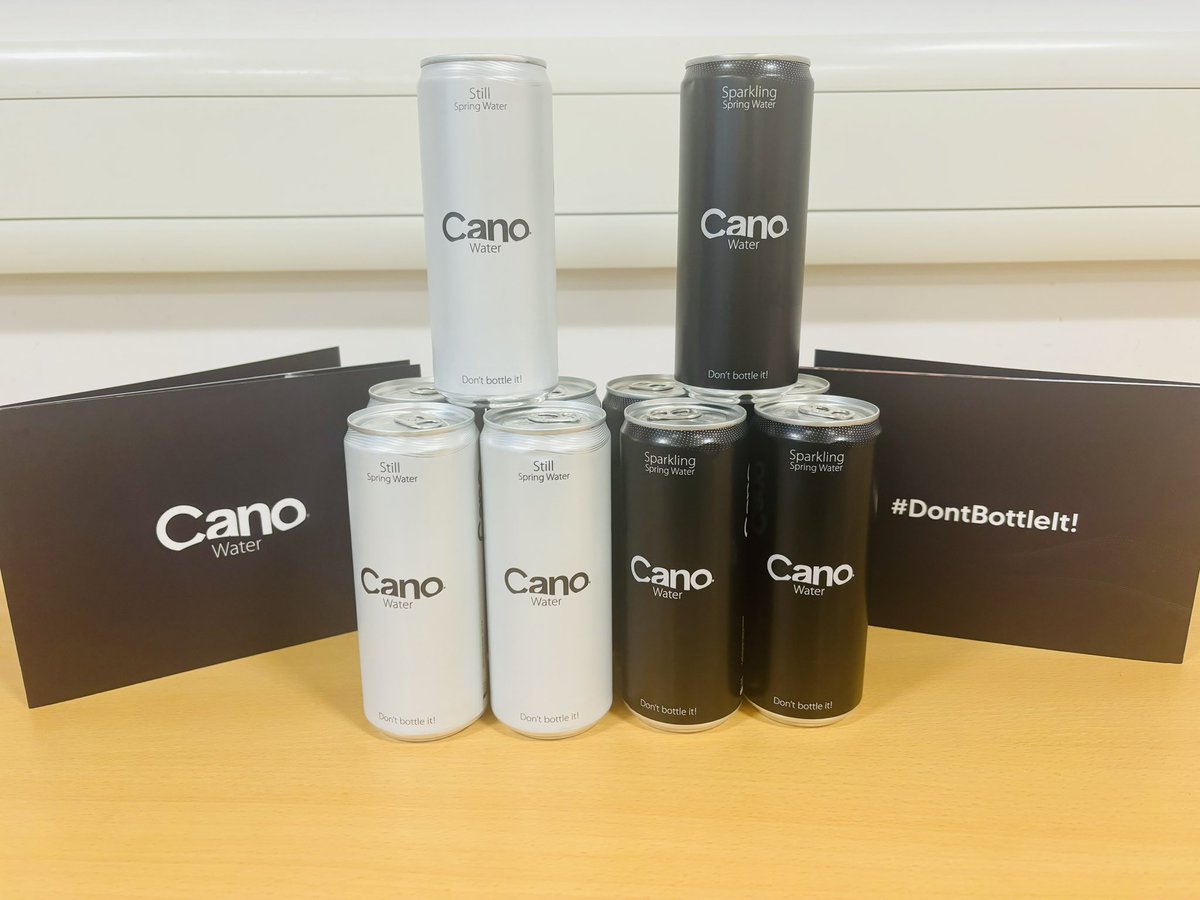 To close off nutrition and hydration week we have some cans of water from @canowater Thankyou for helping us keep team ASPH hydrated. Massive thank you to Sarah from @Pelican_Procure and Cathy from @Brakes_Food for making this all happen @NHWeek #NutritionAndHydrationWeek