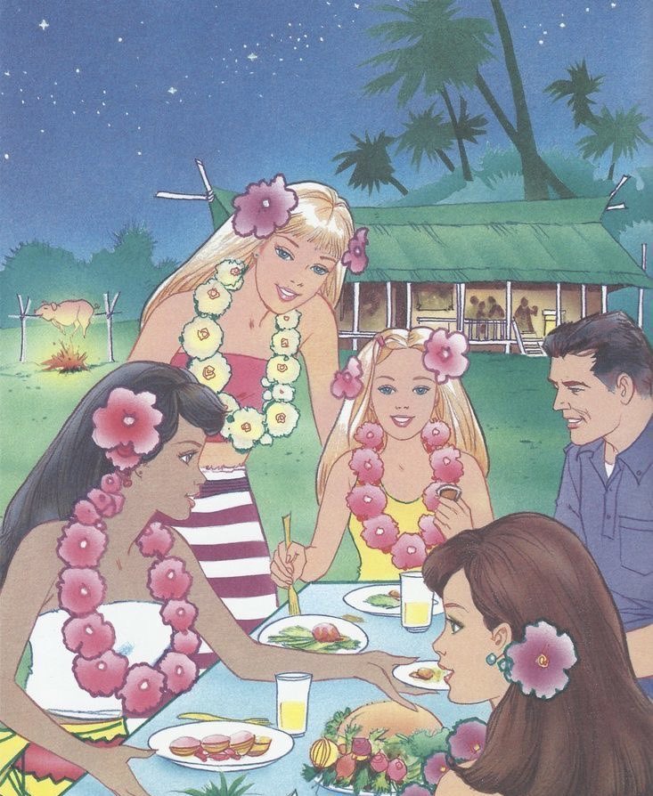 dreamyyarchive's tweet photo. thinking about vintage barbie illustrations <3 https://t.co/gJdyPPcKZv