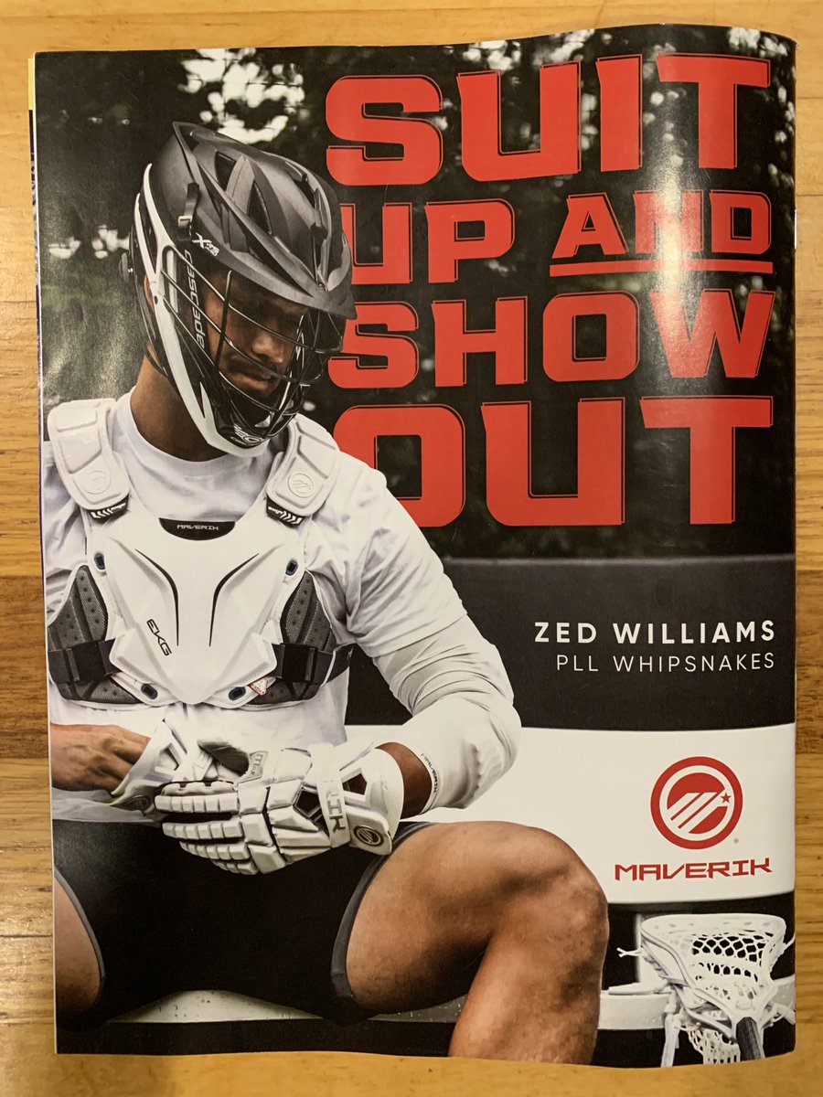 The back cover of the latest Lacrosse Magazine….what a journey for Zed! We are all better off for having been witness.