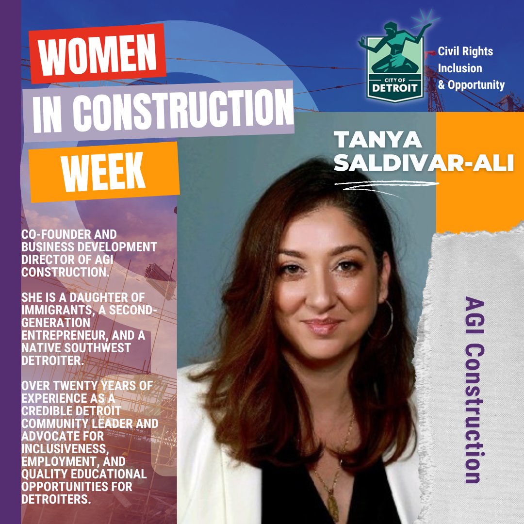 #WomeninConstructionWeek - CRIO recognizes trailblazing women in construction and contributing in building #Detroit! @DetroitDemo313 Watch now ▶️ from @Local4News: bit.ly/491pVhg