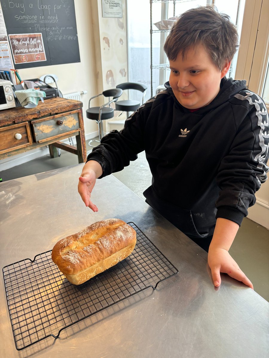 Well done Charlie on baking your loaf from scratch #useyourloaf