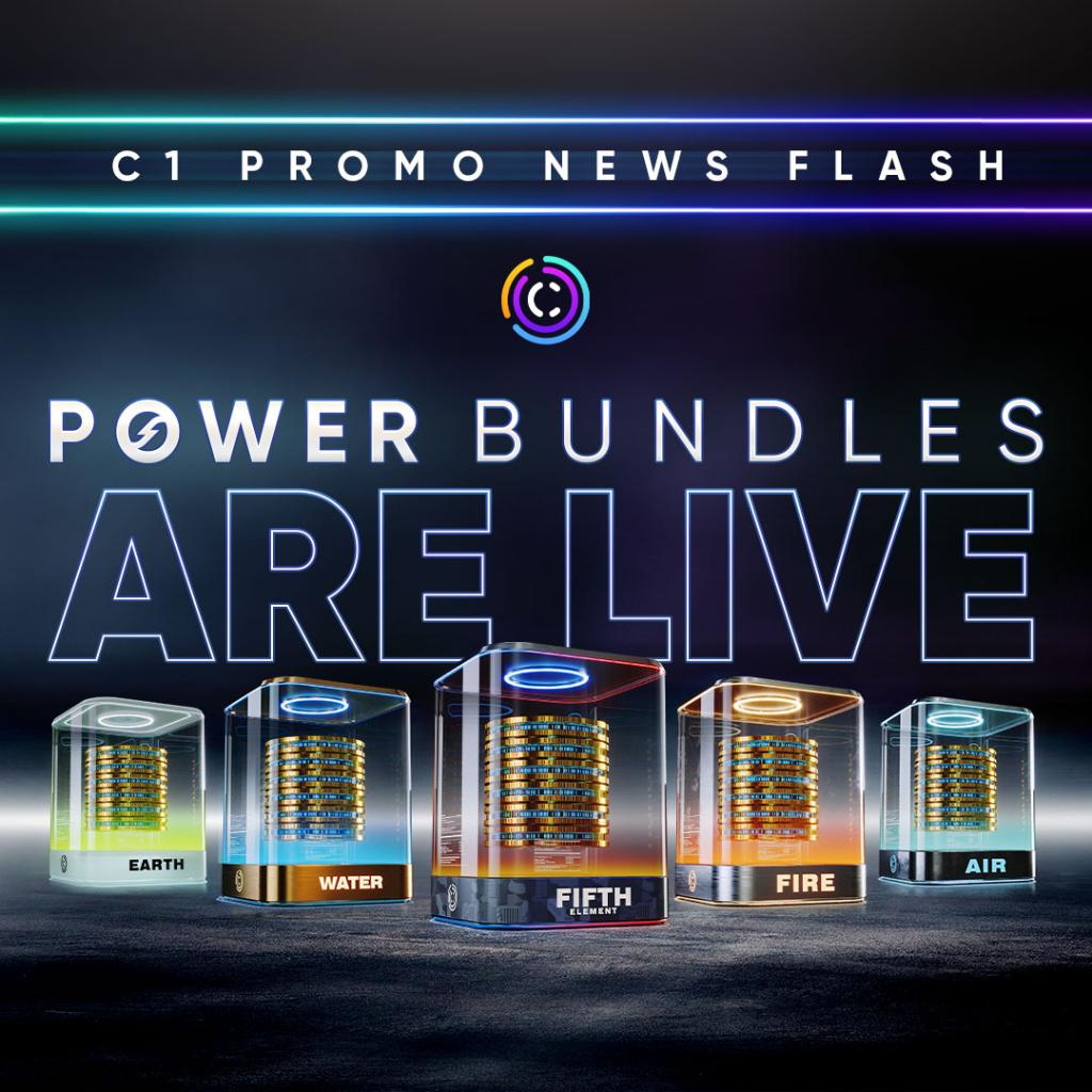 Are you ready to supercharge your C1 Token haul? C1’s promotion that will multiply your tokens is officially live! For one month only,this exclusive pioneer deal will give you the ability to bundle up the C1 Token holdings in your Elements Starter Package and boost your holdings.