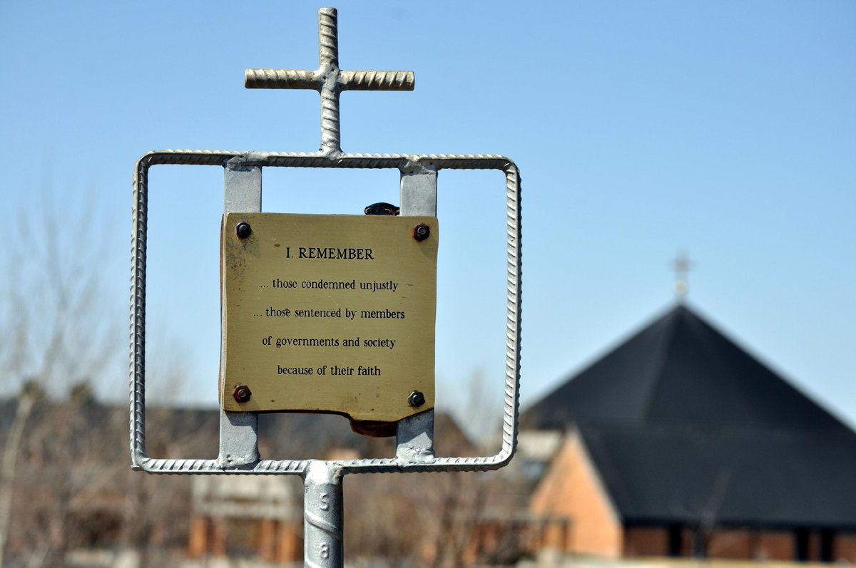 StBenCenter's tweet image. Walking the Stations of the Cross

Station 2: Jesus Bears His Cross
Jesus: “Shoulder my yoke and learn from me…and you will find rest for your souls.” Mt 11:28
Remember those carrying a heavy cross in life without murmuring, inspired by Christ.

christthekingpriory.com/stations-of-th…