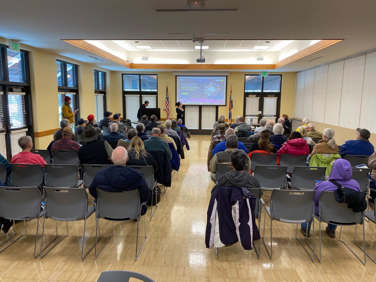 Yesterday's #PulseTV Test Drive at the Senior Center was the hottest party in Loveland on a cold, slushy, snowy afternoon!
Thanks so much to everybody who came out today to learn more about Loveland’s community-owned, fiber-optic internet and the Digital Navigators program.