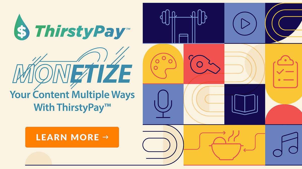 thirstyaff's tweet image. Kick your monetization strategy up a notch! Brand, promote, &amp;amp; sell YOUR content &amp;amp; creations w/ThirstyPay™ Don&apos;t miss this money-printing release🤑👉 thirstyaffiliates.com/blog/thirstypa…

#ThirstyPay #ThirstyAffiliates #MonetizationStrategy