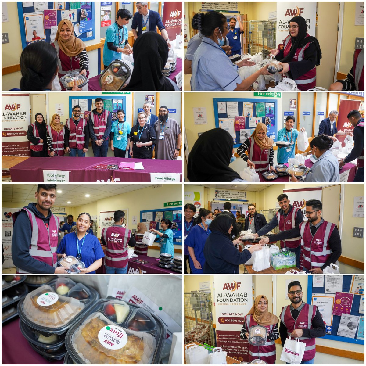 alwahabfdn's tweet image. Al-Wahab Foundation is proud to provide #IftarPacks to #NHS staff this Ramadan at Ealing Hospital, #LNWH. Your support can help us reach many more. 🌙📦

Donate now 🌐 alwahabfoundation.org/all-appeals/ra… or call 📞 020 8903 8944.

#TeamLNWH #LNWHCharity #alwahabfoundation #AWF