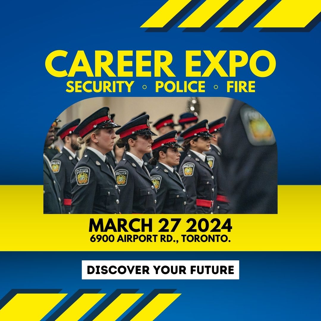 📢 🌟 The Peel Police Recruiting Team will be at the 2024 Career Expo! 🚔

Join us at 6900 Airport Road, Toronto, and explore career opportunities with us! 🌟 Don't miss out - see you there! 👮‍♂️👮‍♀️

#PeelRegionalPolice #CareerExpo #DiscoverYourFuture