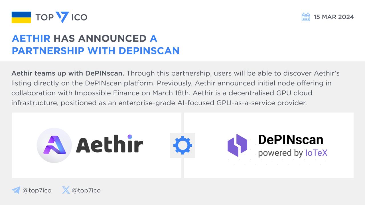 TOP 7 ICO | Crypto News & Analytics on X: 