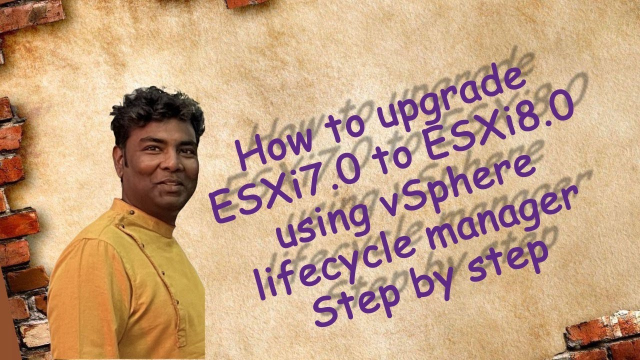 VMangler's tweet image. Live Demo! | Upgrade ESXi from v7-&amp;gt;v8 w/Lifecycle Mgr #vmware #vsphere #esxi #vslcm #sddc #livedemo #sXs dy.si/B4KgH