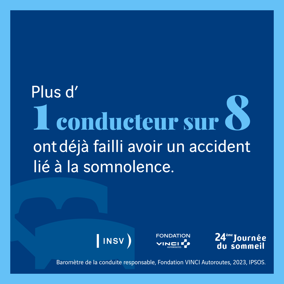 FondationVA's tweet photo. L'accroissement de la dette de sommeil augmente le risque de somnolence chez les conducteurs.
Dès les 1ers signes de fatigue, faites une pause pour la sécurité de tous.
#JournéeduSommeil | #JS2024 | #WorldSleepDay | @INSV_Sommeil