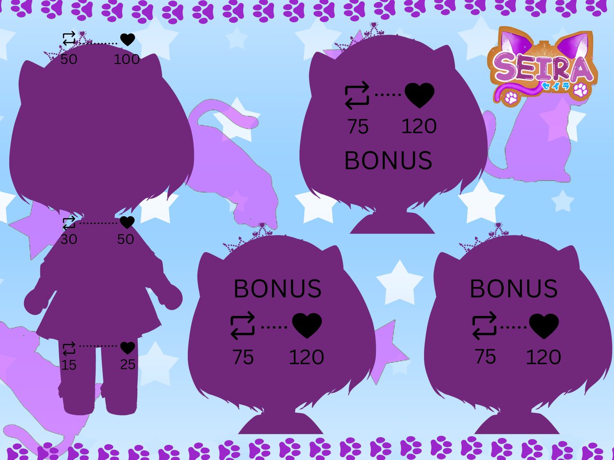 Seiraa_ch's tweet photo. Siapakah ini👀
.
.
.
.
.
.
.
.
.
Yuk bantu Sei untuk membuka karakter ini untuk birthday nanti, arigachuu

#Vtuber #VtuberID #Vsinger #ENVtuber #ModelReveal #Seira #virtualyoutuber #VtuberJP #Chibi #VTuberUprising https://t.co/w7af1zfEJj