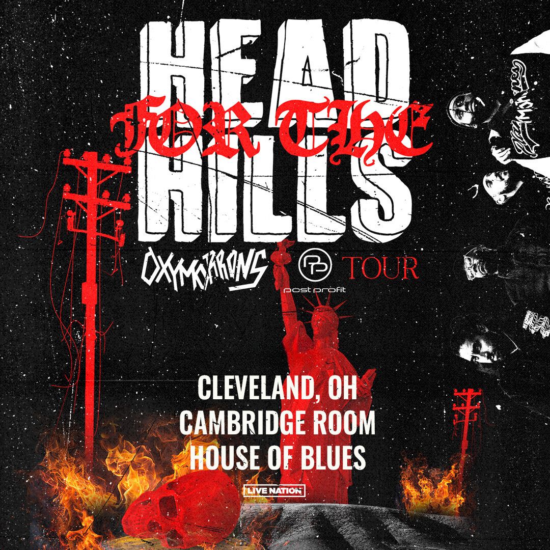 NEW SHOW 💥 @OXYMORRONS: Head for the Hills Tour with special guest Post Profit in the Cambridge Room on May 29! 🎫 Grab your tickets now at livemu.sc/3IEcRUg