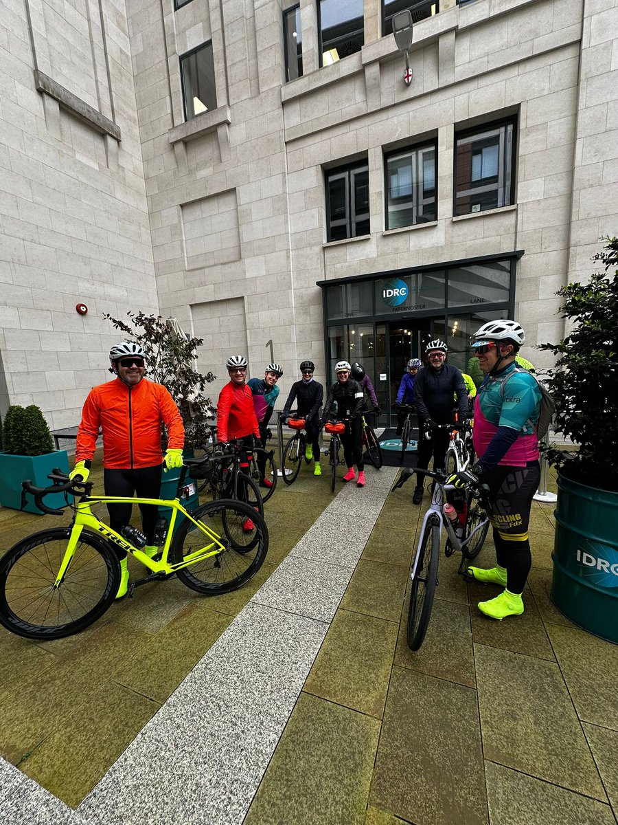 And they’re off! The inaugural #CycletoPAW is rolling, heading to Paris <a href="/ArbitrationWeek/">Paris Arbitration Week</a> 🙌
It is supported by partners <a href="/ArbitraInt/">Arbitra International</a>, <a href="/Opus2HQ/">Opus 2</a> &amp; <a href="/GARalerts/">Global Arbitration Review</a>, and the riders are fundraising for <a href="/CyclistsvCancer/">Cyclists Fighting Cancer</a>, <a href="/Coram/">Coram</a>, Tom’s Trust &amp; <a href="/SaveUKNews/">SavetheChildren News</a>.