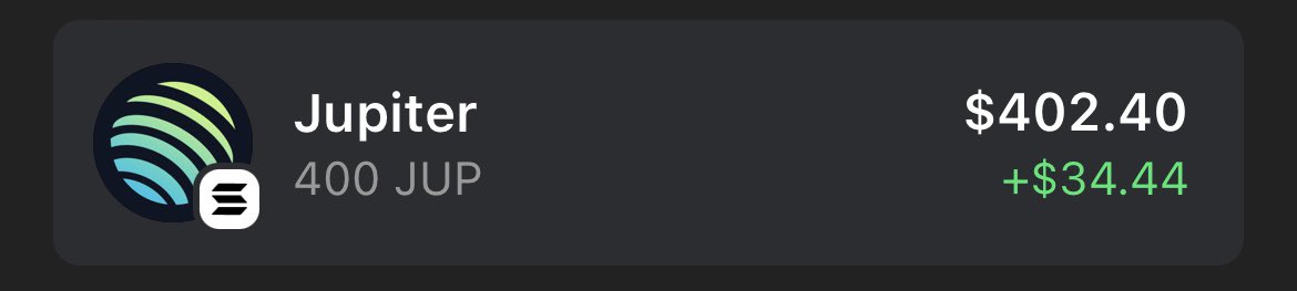 Giving away 400 $JUP 🎁

Drop your $SOL wallets, follow &amp; RT ✔️

~ 24 hours ⏰