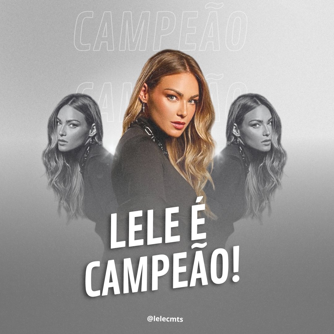 desativoou033's tweet image. CAMPEÃO! 

Com 56,26% dos votos, Lele (@lelecmts) é o grande campeão da Terceira edição do Power Clã!

Parabéns, Lele 🐍🤍

#PowerClã #PC3