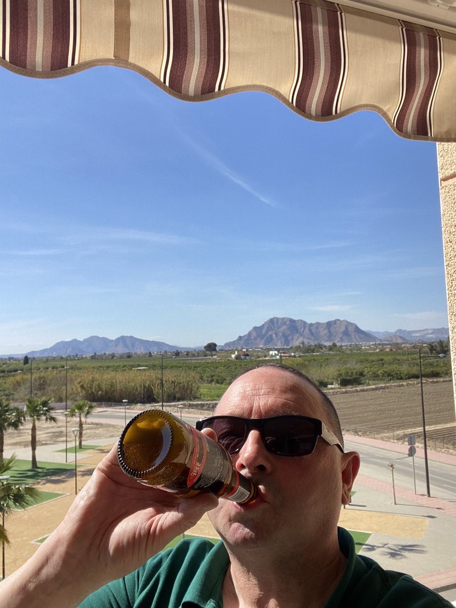 Ourbrian4's tweet photo. Been a long 3 weeks……brilliant to be back again 🇪🇸😎🍀
Bag unpacked https://t.co/6QBNm5GYPm