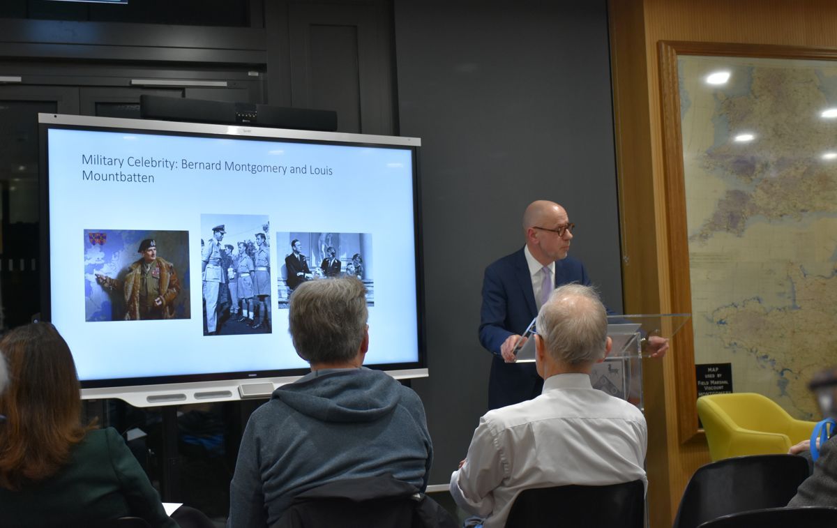 It was wonderful to welcome so many people to the Montgomery Room this week for our biennial Whitting Lecture, in honour of former St Paul’s Head of History, Philip Whitting, where Professor Martin Francis, spoke about the intimate history of Britain’s World War II Commanders.