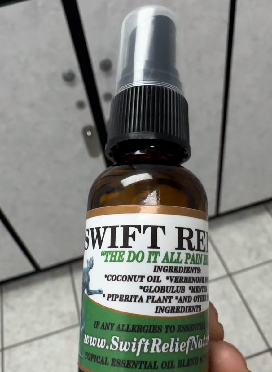 CallMeTia_0724's tweet image. Natural living has been life-changing. From healing old aches &amp;amp; pains to addressing #pasttraumas, the journey to #authenticity has brought unexpected blessings. I’m excited to share #SwiftRelief’s #miracleoil, a product that’s made a real difference for me. Check it out!