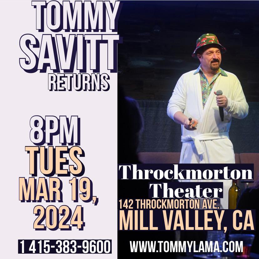 I vow to not to embarrass myself . I will resist the urge to dress up as Batman and then exclaim “I’m Fatman!” @142Throckmorton #millvalley #standupcomedy #comedian #millvalleyca