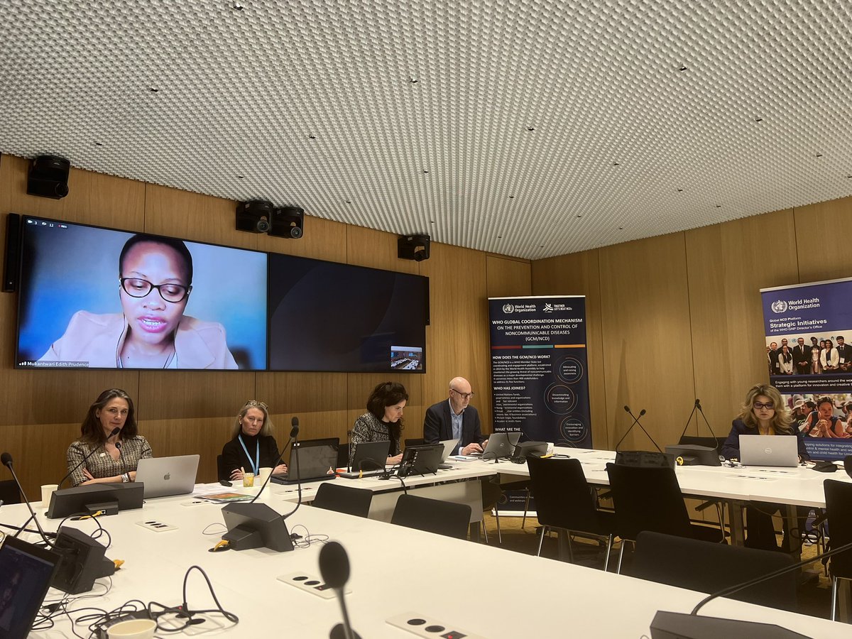 Great discussion at the Multistakeholder Briefing ahead of @WHO /@WorldBank 2nd Global Dialogue on Sustainable Financing for #NCDs & #MentalHealth. We need to do more for resource mobilization to support countries’ efforts in achieving NCD & other health-related #SDG targets.
