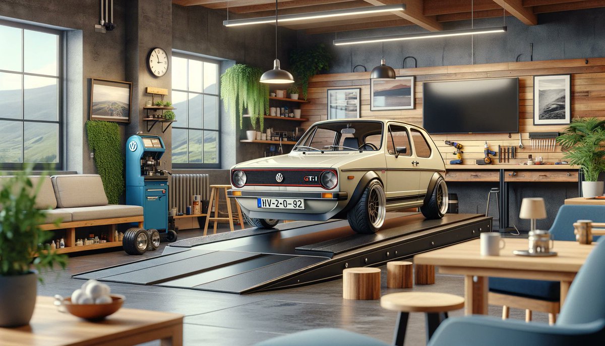 kevteetrucking's tweet photo. Welcome to the dream workshop, folks! 🛠️☕ This is what we're striving for as our channel grows: a perfect spot to film, work on cars, and where you all can hang out, enjoy great coffee, and share some banter. Here's to building our automotive haven together! #DreamWorkshop https://t.co/PKckOHMGRJ