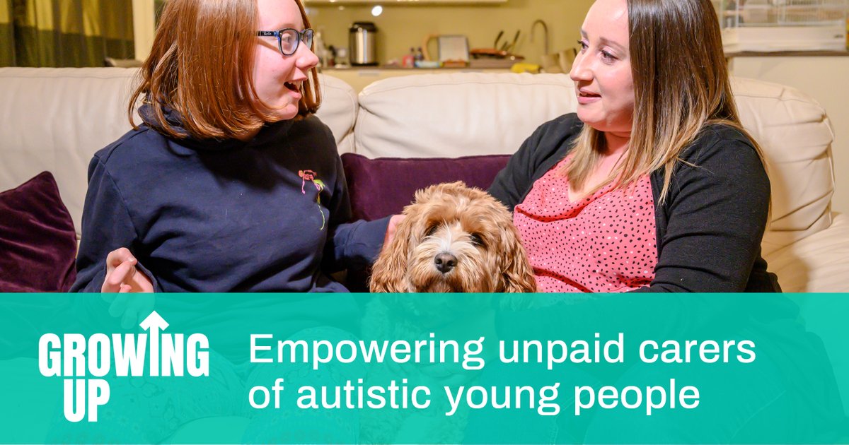 The Growing Up Project aims to support unpaid carers of autistic young people to look after their physical and mental wellbeing. Carers can sign up to get involved and join our workshops. In partnership with @AutismScotland Learn more here: carersuk.org/scotland/news-…