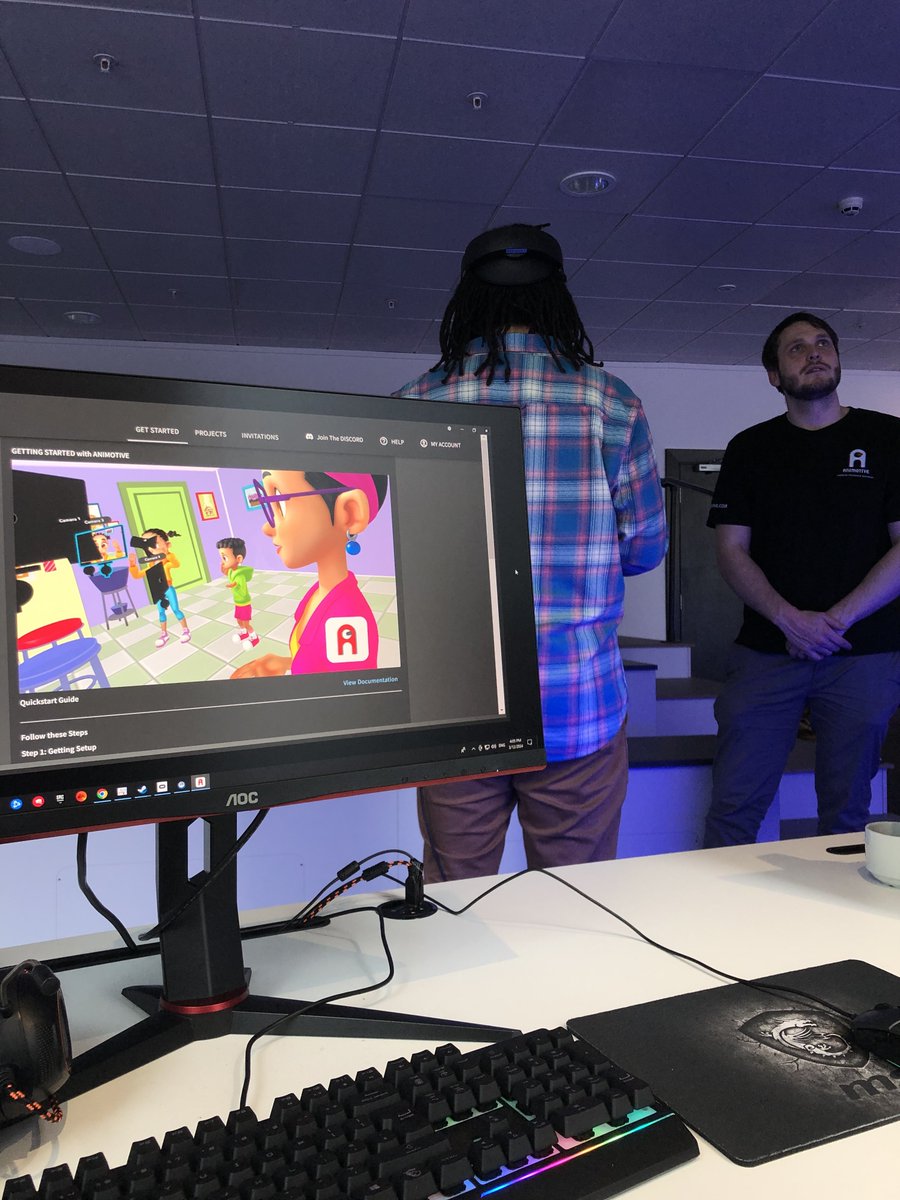 It was incredible to showcase Animotive at the @mcranimation's “Animating Tomorrow” event to many industry professionals, as well as the students of @salforduni , who will hopefully implement Animotive into their current workflows! #manchesteranimationfestival #animatingtomorrow