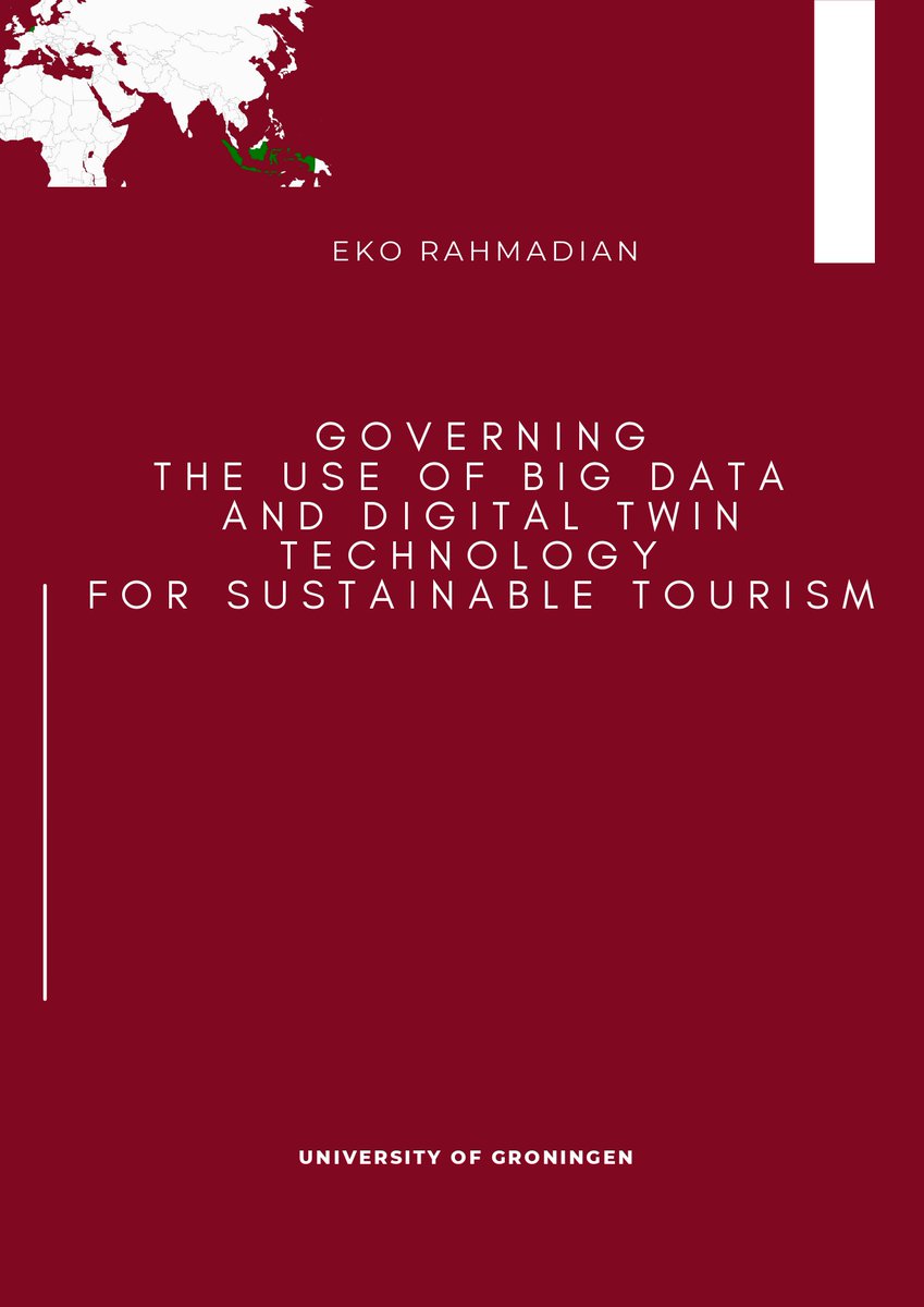 🎉Congratulations to dr @Eko Rahmadian, Governance and Innovation. Today he succesfully defended his thesis! His research about technologies for smart & sustainable tourism is interesting and relevant: 👉bit.ly/4a8IHF3