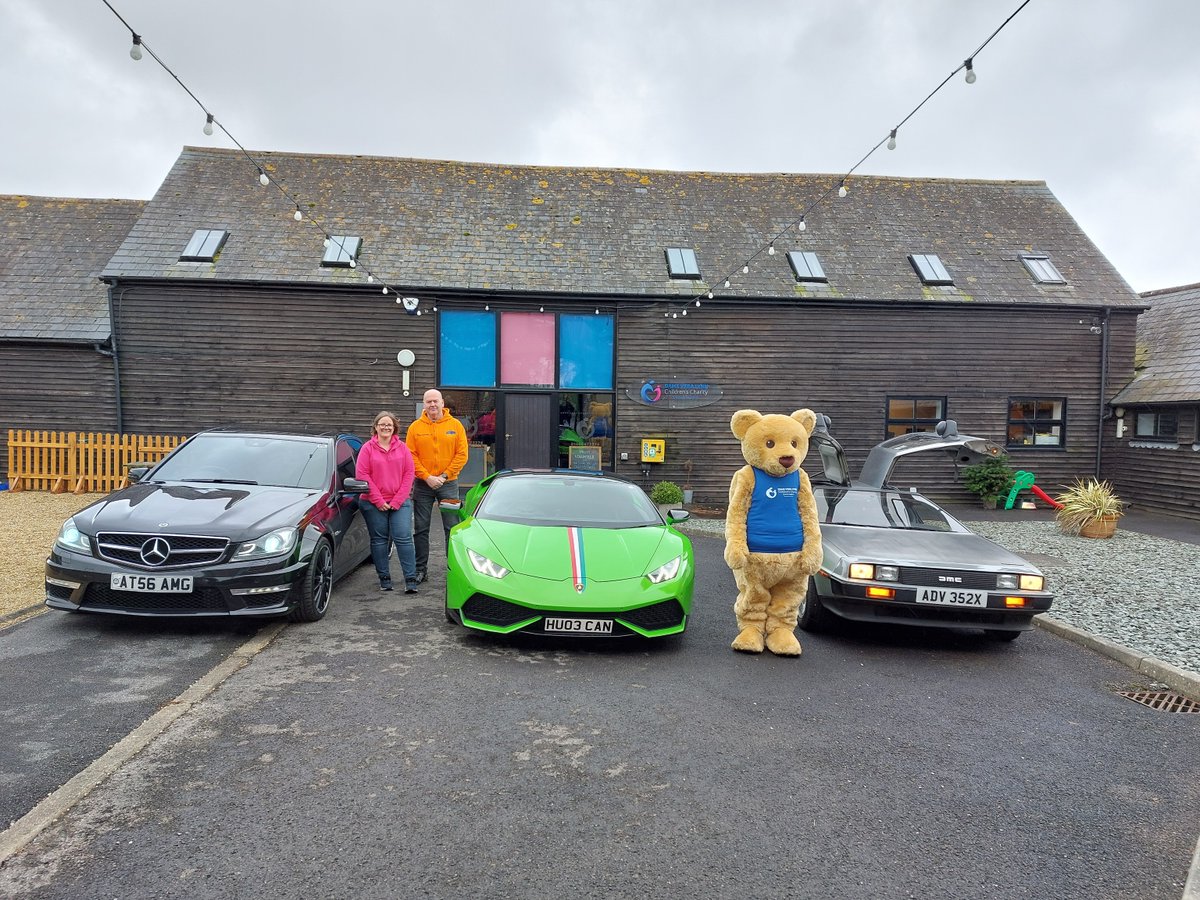 The Sporting Bears popped in this morning to say hello to Bernie! If you fancy a ride in one their amazing cars in return for a donation, you can catch these sporty numbers and more at Spring Live! on Saturday 20 - Sunday 21 April at South of England Showground #sportscar