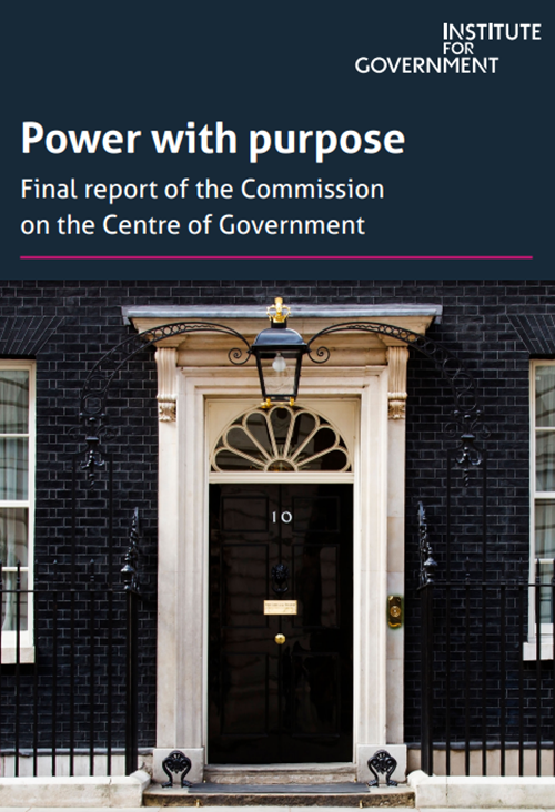 🏆Our #researchoftheweek goes to @instituteforgov for their report on ‘Power with purpose’.

It found that No.10, Cabinet Office and Treasury are not institutions capable of meeting the challenges facing the UK in the 2020s and beyond. (1/5)

instituteforgovernment.org.uk/publication/po…