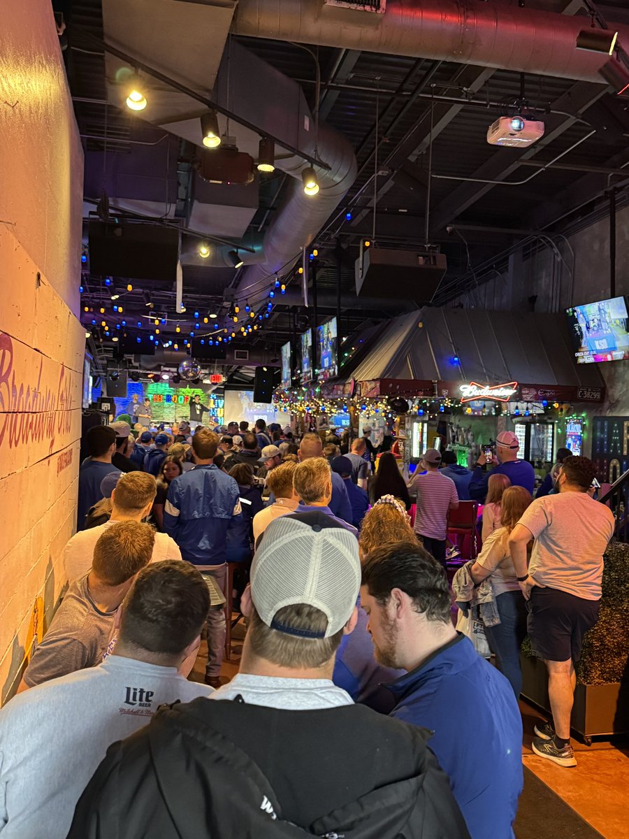 KSR REMOTE HAPPENING NOW AT OUR LOCATION ON SECOND FLOOR OF TIN ROOF ON BROADWAY!