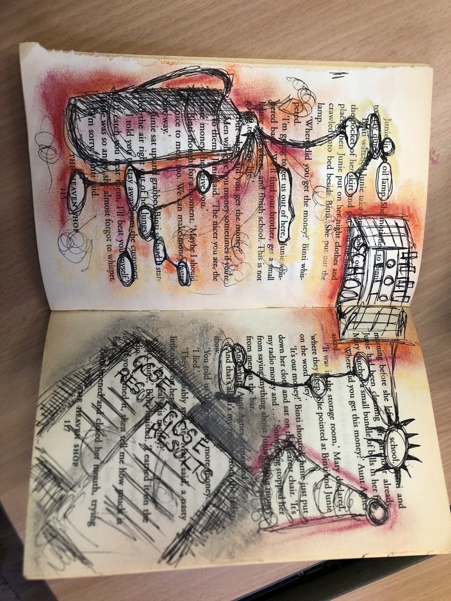 WaldegraveSch's tweet photo. Excited to host Prof. @Mark_Blagrove for our first student Science & Art of Dreaming workshop! 🌌 Art & Psychology students collaborated to explore dreams, creating surreal artwork while discussing dreams' impact. An insightful session on why we dream! #DreamWorkshop #StudentArt https://t.co/YWvAQu2SV7