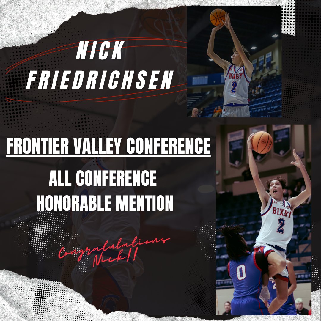 Congratulations <a href="/nicksf2_/">Nick Friedrichsen</a>!!

<a href="/HomeofSpartans/">Bixby Spartan Athletics</a> <a href="/KightLance/">CoachKight</a>
#BixbyBasketball #BixbySpartans