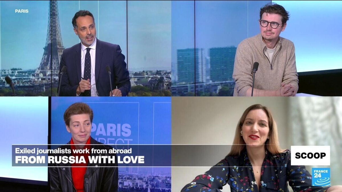 Scoop - Meeting some of the journalists forced to flee Russia's media crackdown ➡️ go.france24.com/tot