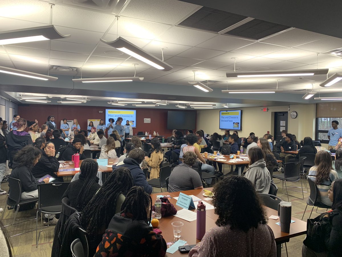Had a great experience at Roc 2 Change today… it was great seeing students connect with others from around the region and engage in meaningful dialogue about import topics!