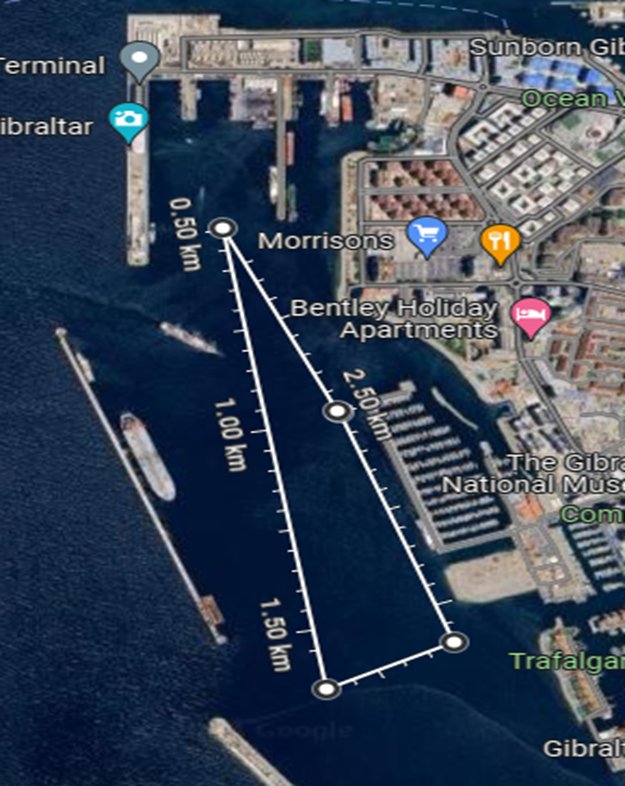 GARA will be holding a regatta on Sat 16th March @9am in harbour waters. 3 buoys will be placed as indicated below. The start/finish will be at the Northern end of Peter Isola Promenade. The whole event should be finished by 10:00am.