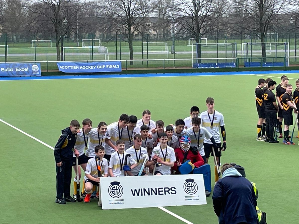 News coming in from Glasgow - our first XI boys hockey team have won the Aspire Cup! They beat Trinity College 3-2 on penalties after a tense 1-1 draw. Congratulations, guys! And good luck to the girls this afternoon! 🏑