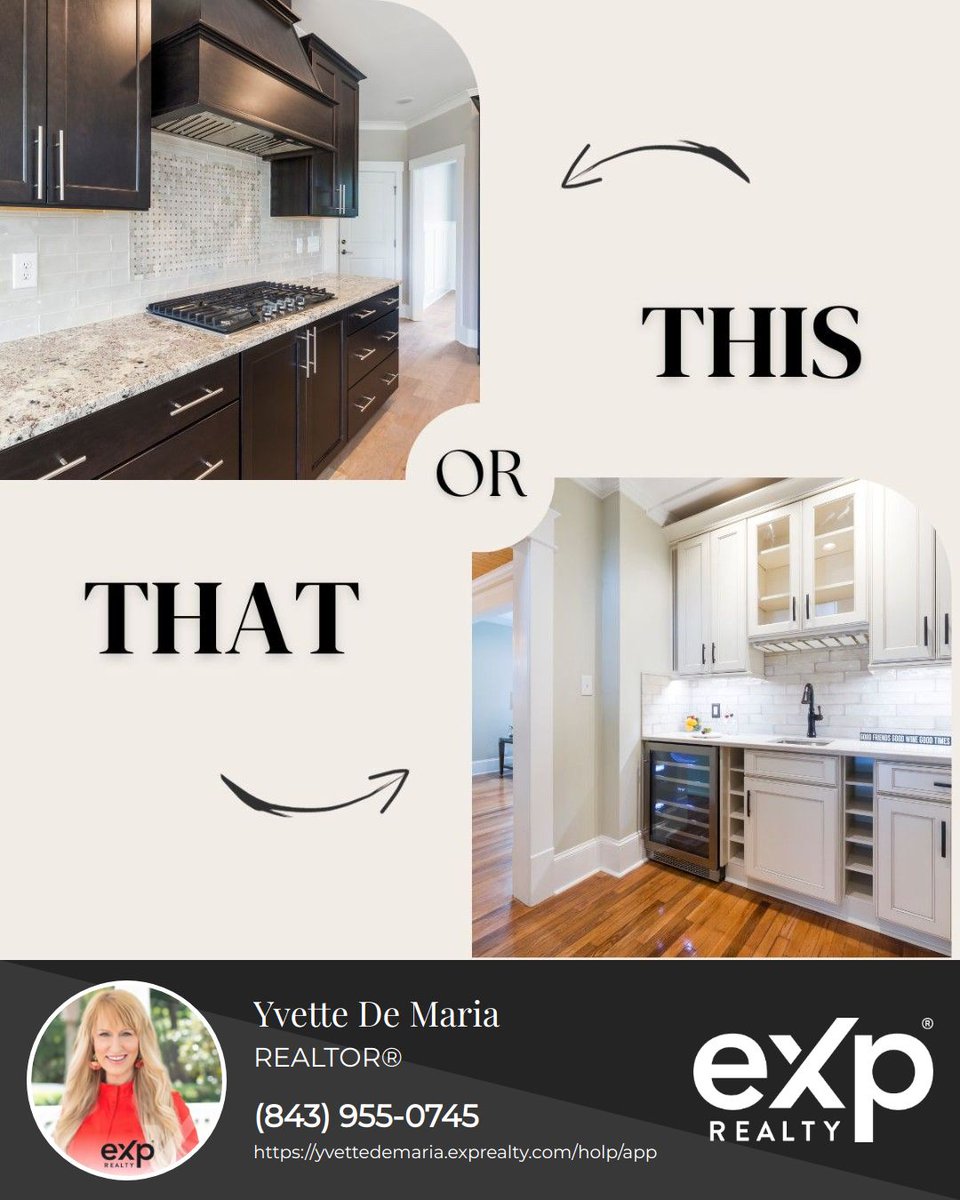 Give your kitchen a quick style upgrade! Silver or black hardware - which speaks to your style? 🍴

#kitchenupgrade #thisorthat #businessownHer, #relocation, #entertainment #relocatetosouthcarolina #Resimercial #expproud #expcharleston #relorealtor #charlestonrealtor