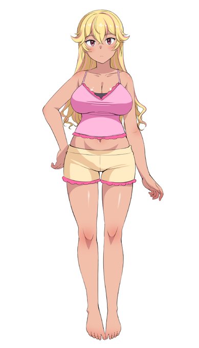 ペンギンクラブの来月の原稿が上がりました
画像はかなり前に描いた部屋着設定です 