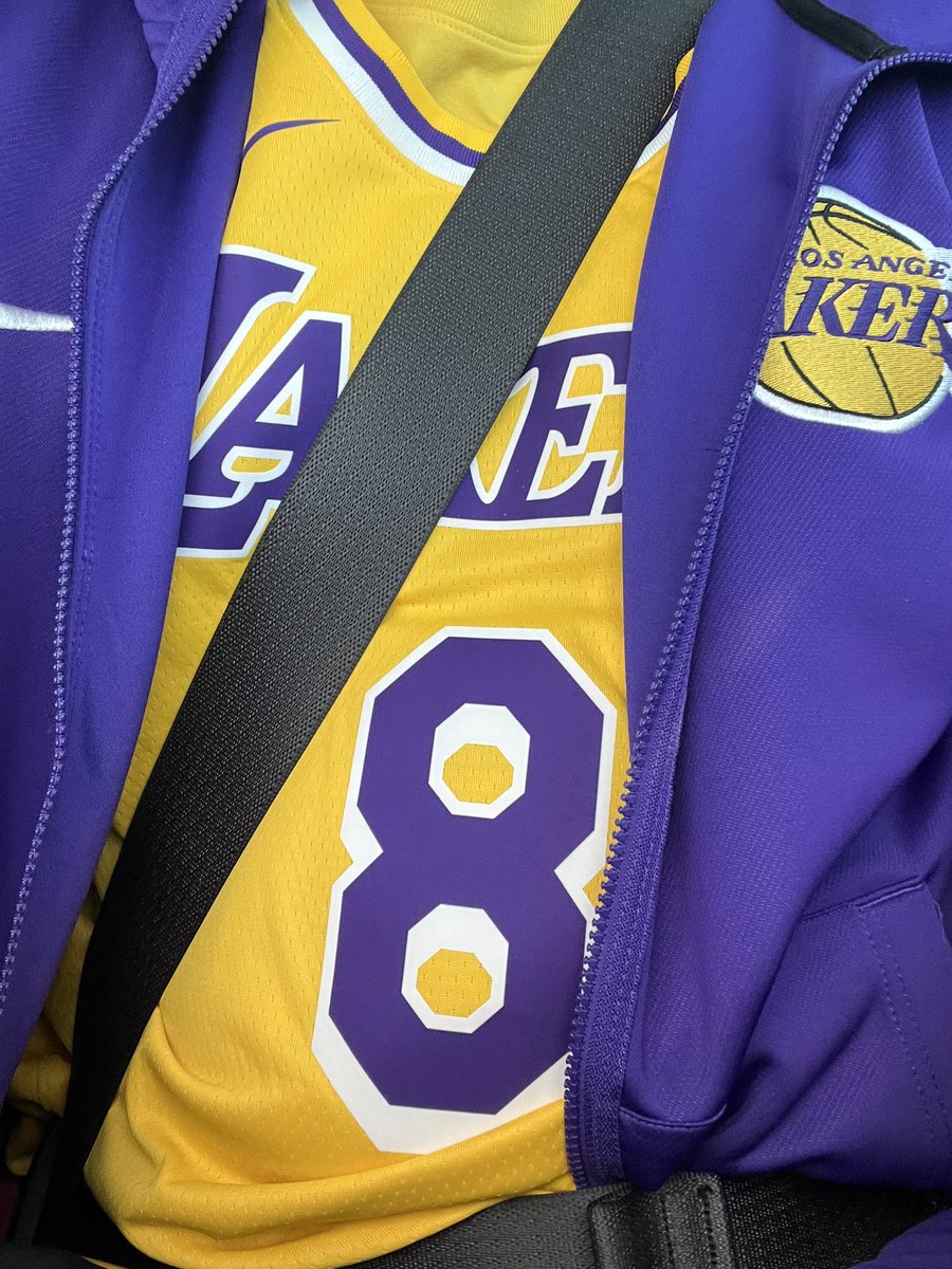 Friday’s work attire. GO Lakers!